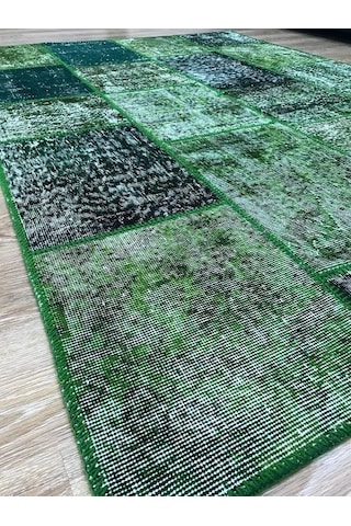 Hoom Rugs Antik Patchwork Yeşil Kb