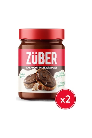 Züber Kakaolu Fındık Kreması 2 x 315 G