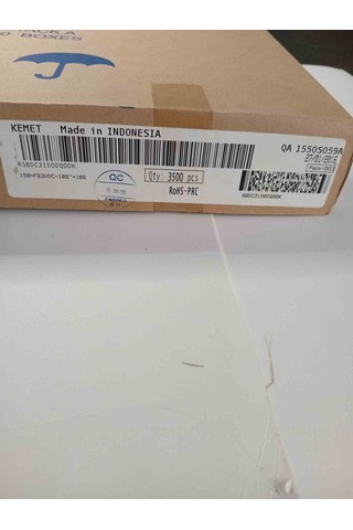 Rsbdc3150dq00k 150nf 63v 5mm 0.1 Kemet Polyester Kondansatör 15 Adet