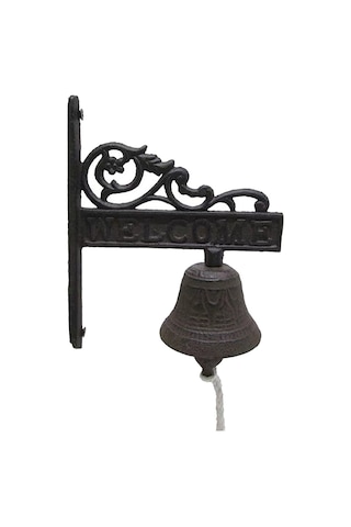 Maotai Dökme Demir Kapı Zili Asılı Bahçe Zili Kapalı Açık Duvarlar Çit Dekor 1