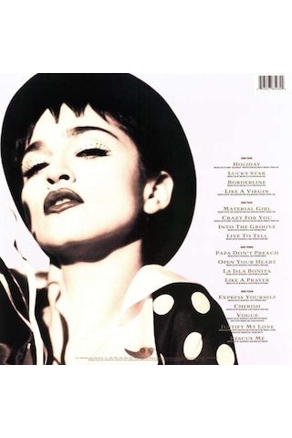 Madonna - The Immaculate Collection / 2 X Plak
