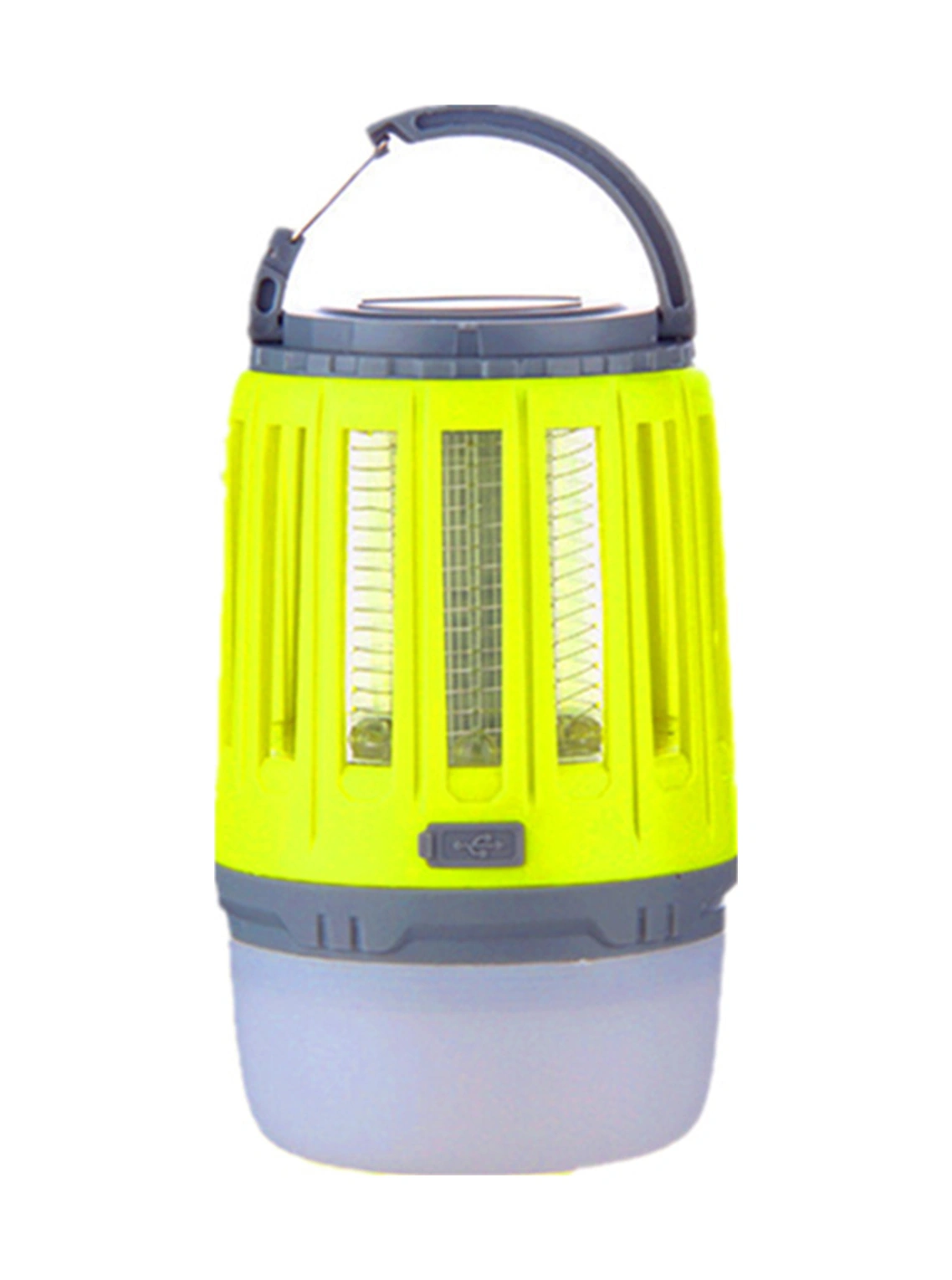 Moveevo Usb Şarjlı Ipx4 Su Geçirmez Led Kamp Işığı + Elektrik Şoku İç/ Dış Mekan Kovucu, Sarı 18650 1200mah Pil