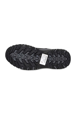 Erkek Yarım Boğaz Su Geçirmez Outdoor Bağcıklı Fermuarlı Bot Siyah