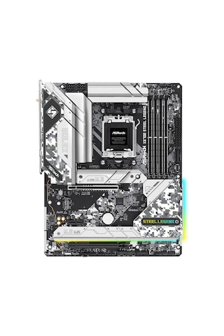 Asrock X670E Steel Legend AMD X670 6600 MHz (OC) DDR5 Soket AM5 ATX Anakart