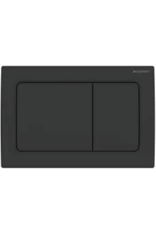 Geberit Alpha30 115.055.14.1 Kumanda Paneli, Çift Basmalı, Siyah Siyah