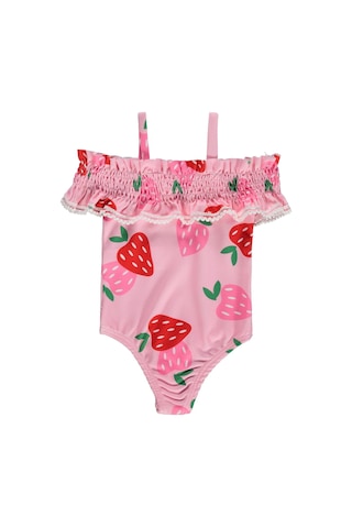 Civil Baby Gipeli Çilekli 6-18 Ay Mayo - Pembe