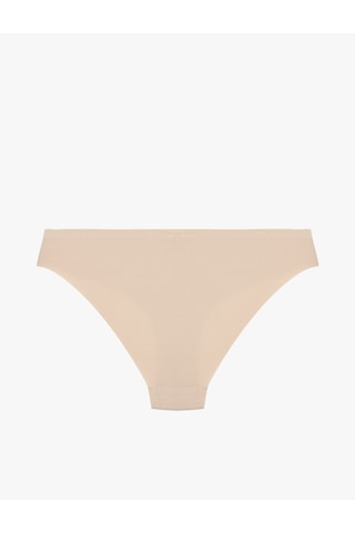 Koton Rahat Kalıp Dokulu Brief Külot Ten Rengi 6slk30080mk