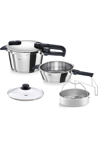 Fissler - Vitaquick Edition Düdüklü Tencere 4,5+2,5 Litre