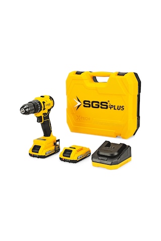 Sgs Akülü Darbeli Matkap / 20 Volt / 2 Ah / Kömürsüz