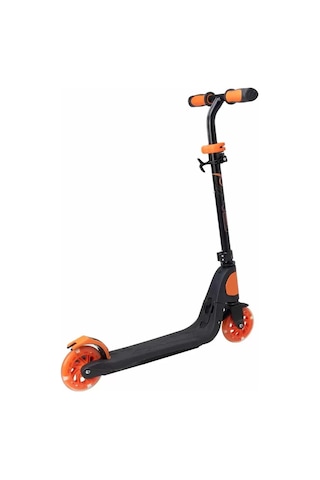 Evo 2 Tekerlekli Katlanabilir Light Speed Işıklı Turuncu Scooter