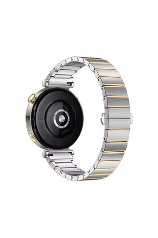 Novstrap Huawei Watch Gt4 41mm Gt5 41mm Gt5 Pro 42mm İle Uyumlu Kordon 18mm One Click Çelik Metal
