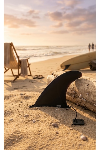 Peaxup Şişirilebilir Sup Paddle Board Küçük Kızaklı Fin Yan Yüzgeç 1 Adet