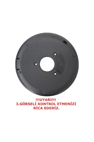 Fakir Temper Çay Makinesi İçin Gövde Alt Kapak Siyah Versiyon 2