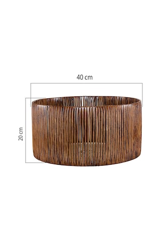 Roya 40cm Lambader Şapkasi Kahve Kumaş