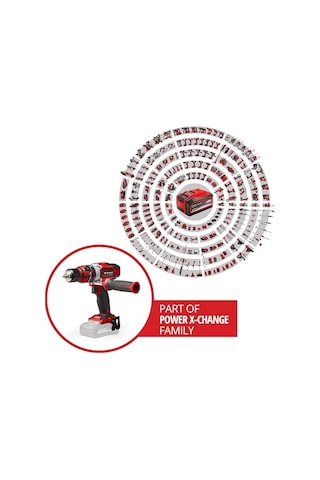 Akülü Darbeli Vidalama Te-cd 18/48 Li-i-solo Power X-change Li-ıon, 18 V, 2 Vitesli Şanzıman, Darbeli Vidalama Fonk