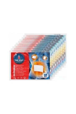 The Heat Company Bireysel Yapışkanlı Vücut Isıtıcı Bant 10 Adet