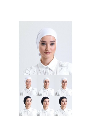Aldaiyr 7 Düz Dikişsiz Penye Bone Çok Renklid7-5