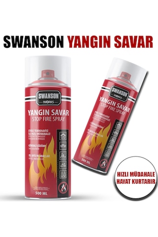 Çok Amaçlı Yangın Söndürücü Sprey 2 Adet