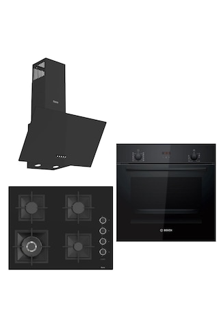 Bosch&ferre Sanremo HBF512BB1T - SC405 - D086 3 Lü Ankastre Set