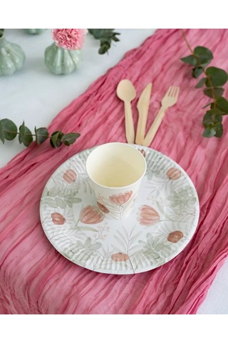 Albeta Kahve Ve Meyve Suyu İçin 250 Ml Tek Kullanımlık Kağıt Bardaklar, 50 Adet 204554347 Beyaz