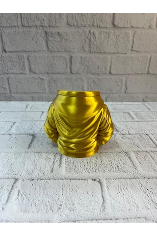 Dekoratif Gold Hoodie Kalemlik 10x10 Cm