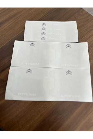 Citroen Marka Araçlar İçin Kapı Kolu Çizik Önleyici 8'li Set