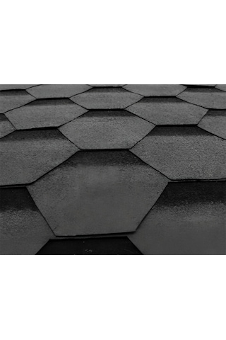 4x4 Petek-Yakut Desen Antrasit Shingle (2,61m2)