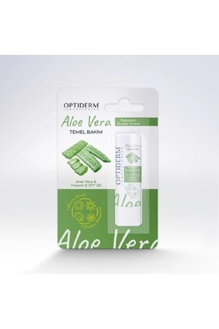 Optiderm Lip Stick E Vitaminli Spf20+ Aloe Vera