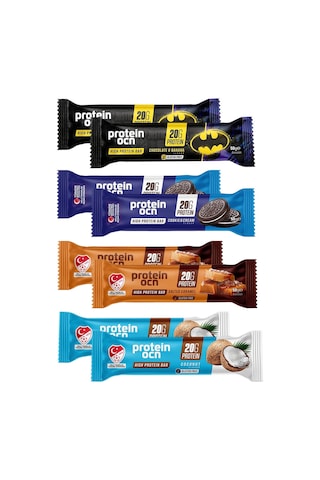 Proteinocean Protein Bar 50 Gr 4 Çeşit 8 Li Karma Paket