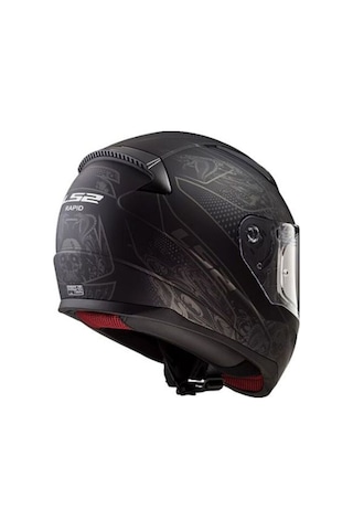 Ls2 Rapıd Crypt Mat Siyah Kask (407159933)