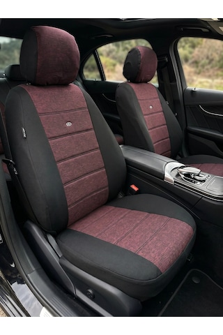Seat İbiza Hatchback 2009-2012 Uyumlu Oto Koltuk Kılıfı Tam Set Airbag Uyumlu 4 Mevsim Cotfit Serisi 67501079