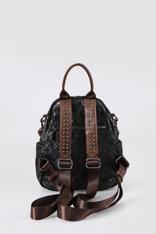 Ççs 17635 Kadın Omuz Ve Sırt Çantası Siyah