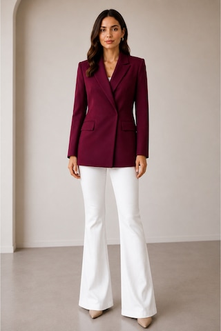 Gül&can Butik Mürdüm Blazer Ceket Bordo