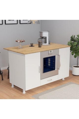 145lik Ankastre Ada, Mutfak Adası, Mutfak Masası, Mutfak Dolabı