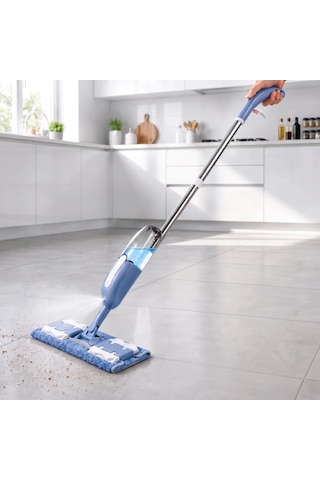 Spreyli Mop - Doldurulabilir Su Haznesi - Yedek Mikrofiber Bez Hediyeli Diğer