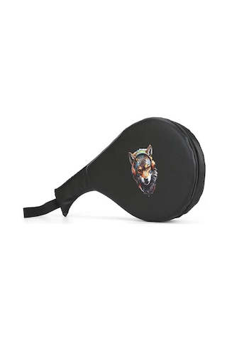 Titan Sport Taekwondo, Kick Boks Ve Muay Thai Kurt Desenli Siyah Raket Ellik