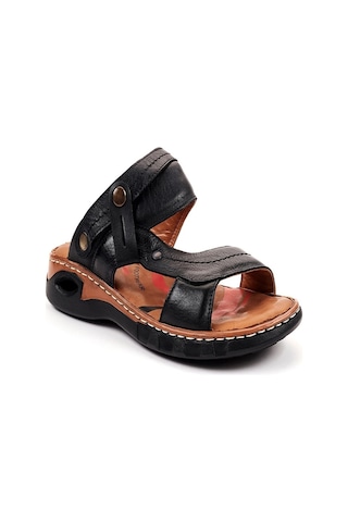Forelli 40507 Erkek Terlik - Siyah-siyah Siyah