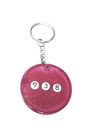 938 Aşk Sayı Sekans Anahtarlık M2