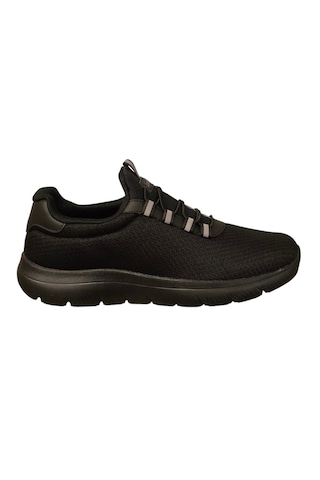 Look Life M26107 Erkek Büyük Numara Sneaker Ayakkabı Siyah