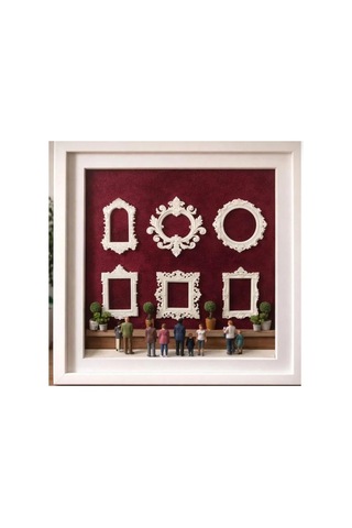 Housetrend Mini Çerçeveler 6 Lı Ev Dekorasyonu Museum Of Us Sevgililer Günü Mini Müze Dekoru Beyaz Sku: Smgstkae3b8bb39d