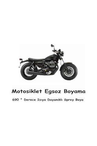 Motip Isıya Dayanıklı Yanmaz Siyah/Gümüş Gri Boya 400 Ml (523746378)