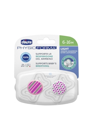 Chicco Physio Light Silikon Emzik 2'li 6 - 16 Ay