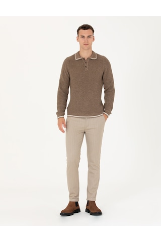 Pierre Cardin Erkek Vizon Pantolon Kanvas-chino 50278471-vr052 Vizon