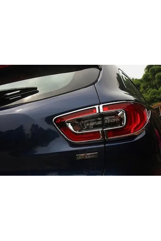 Renault Kadjar 2015+ Arka Stop Çerçevesi Abs Krom 4 Prç Set