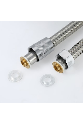 Geeroyoo Yüksek Kaliteli Paslanmaz Çelik Duş Hortumu, Patlamaya Dayanıklı Ve Isıya Direçli, 2 Metre Boyunda Diğer