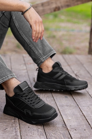 Gordon Günlük Ortopedik Erkek Sneaker Spor Ayakkabı Siyah
