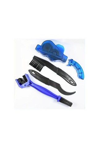 Elmpaly 4'lü Bisiklet Temizlik Seti, Bakım Aletleri Zincir Temizleyici