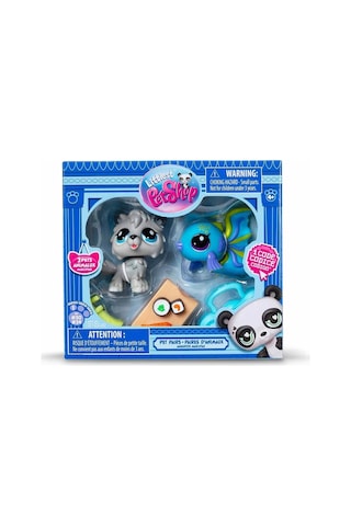 Littlest Pet Shop Minişler 2'li Figür Seti S1 S00005264 20&24 Kurt Ve Balık