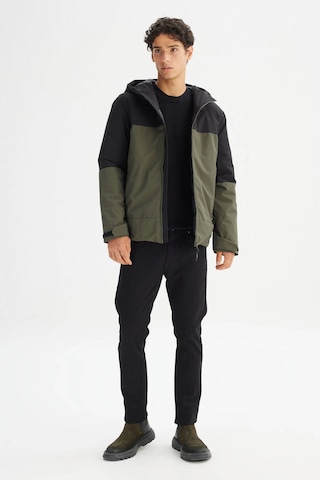 Lee Kapüşonlu Relaxed Haki Erkek Mont L2520257801 Haki