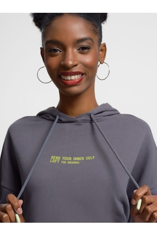 Loft Loose Fit Kadın Sweatshirt Antrasit
